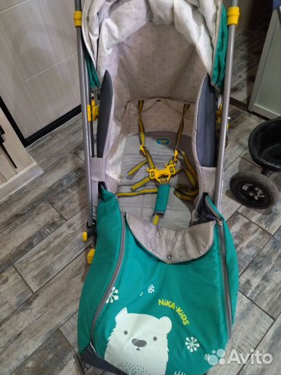 Санки коляска ника 7