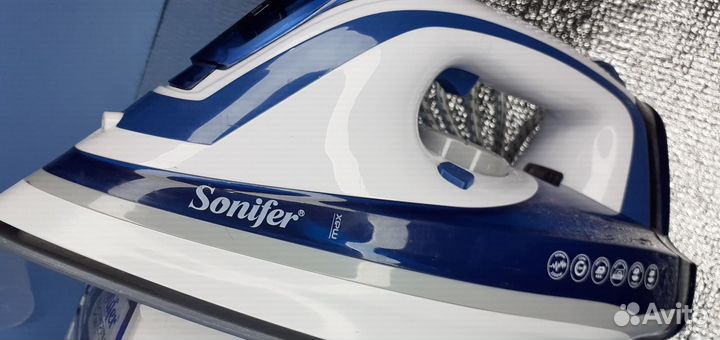Утюг с турбо паром Sanifer Smarter Паровой 2200вт