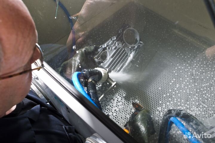 Аквабластинг, очистка деталей