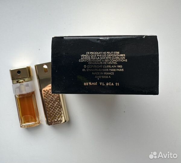 Guerlain mitsouko parfum духи 8 мл винтаж 1988