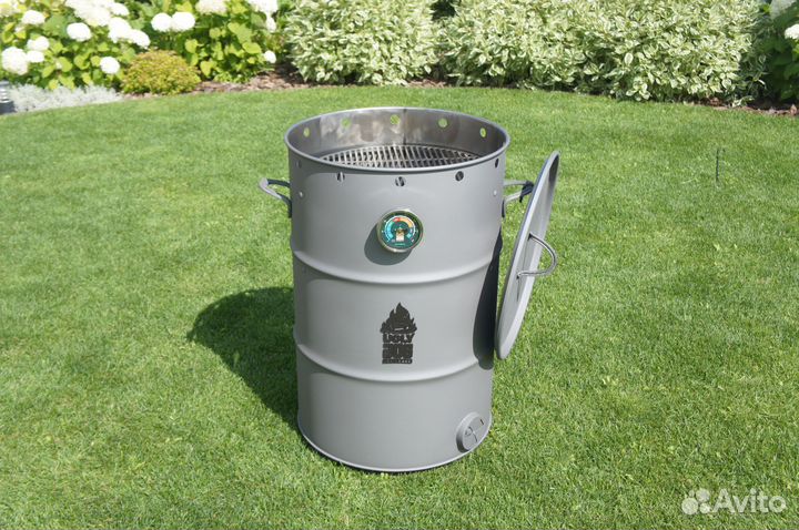 Вертикальный UDS cмокер и гриль BBQ Углежог