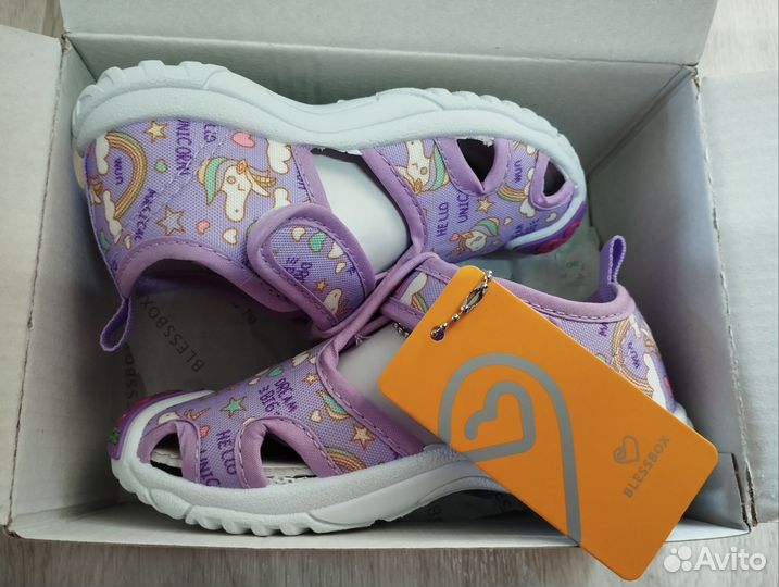 Новые сандалии BlessBox для девочки 24 размер
