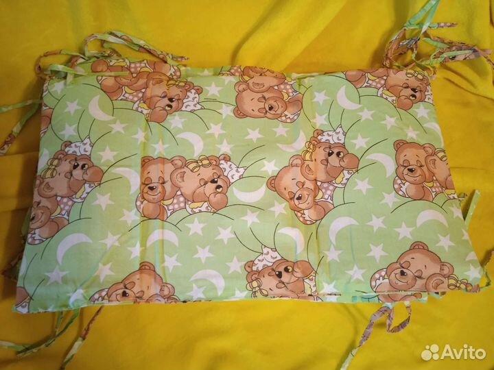 Бортики и балдахин в кроватку