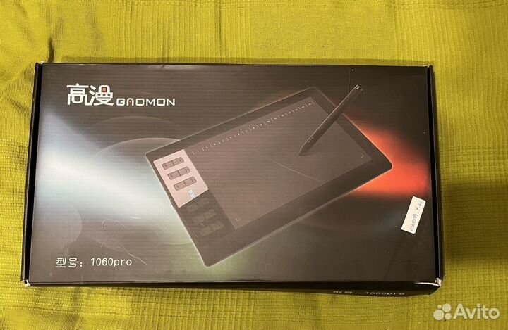 Графический планшет gaomon 1060PRO