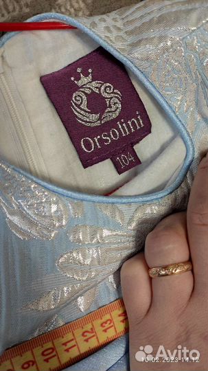 Нарядное платье для девочки 104 р