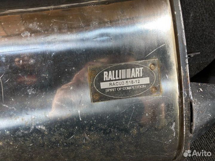 Глушитель Ralli Art Mitsubishi Airtrek CU2W 4G63T