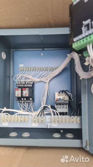 Шкаф управления вентиляцией с водяным нагревом