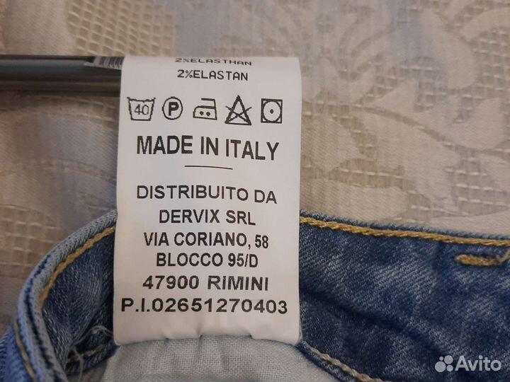 Джинсовые шорты, Barbara Aloise- 42 р, Italy