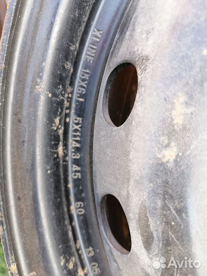 Диск колесный R15 штамповка Geely Emgrand EC7