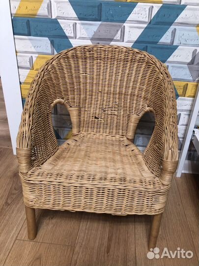 Плетеное кресло икеа