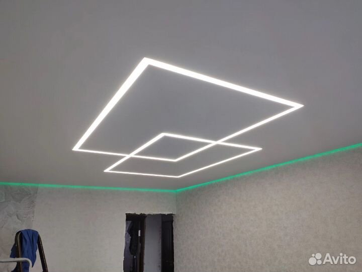 Натяжные потолки монтаж за 1 день