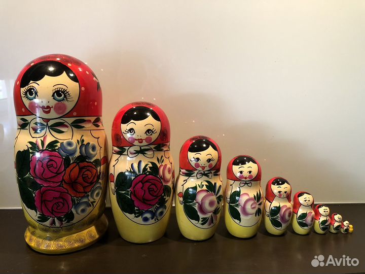 Матрёшка (10 кукол)