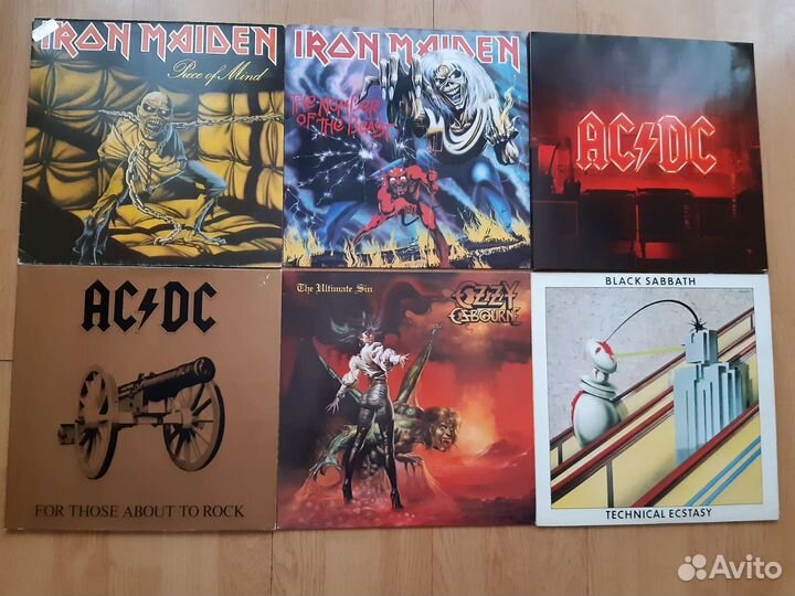 AC/DC,Black Sabbath и iron maiden