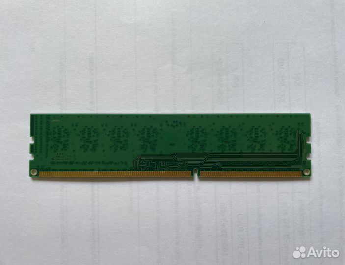 Оперативная память Kingston DDR3 4Гб 1600 мгц