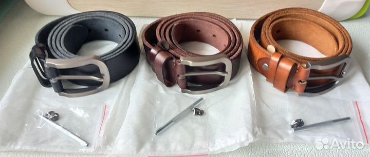 Ремень мужской из натуральной кожи