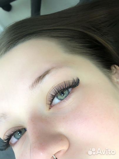Наращивание ресниц быстро