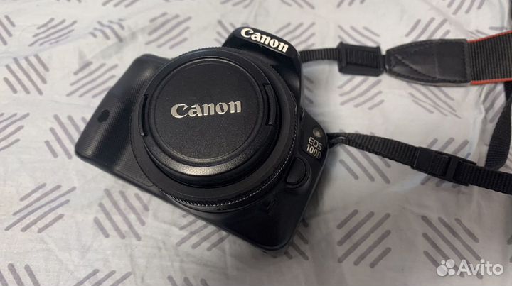 Зеркальный фотоаппарат eos canon 100d body