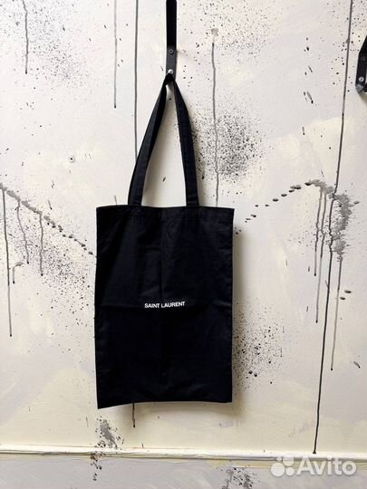 Тоут Saint Laurent Black Logo Stars Оригинал