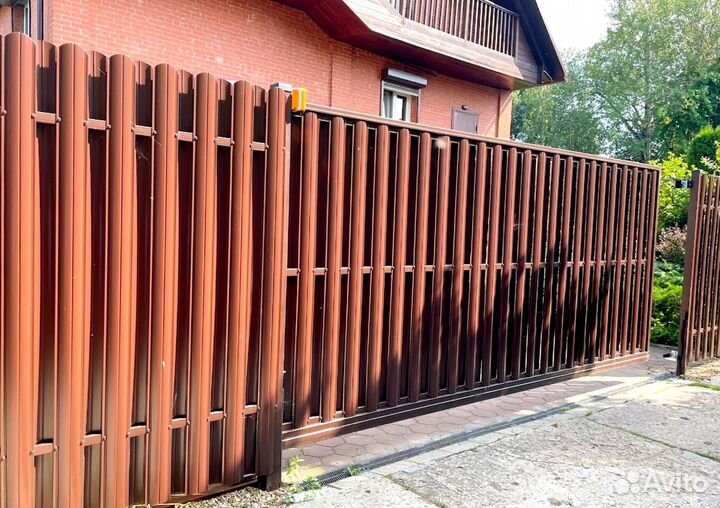 Забор из 3D сетки