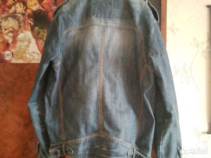 Джинсовая куртка мужская