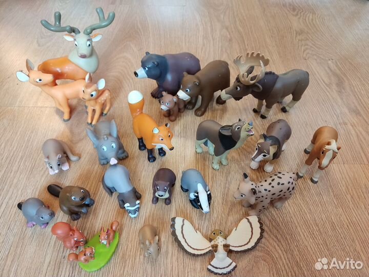 Фигурки животных deagostin Collecta и др