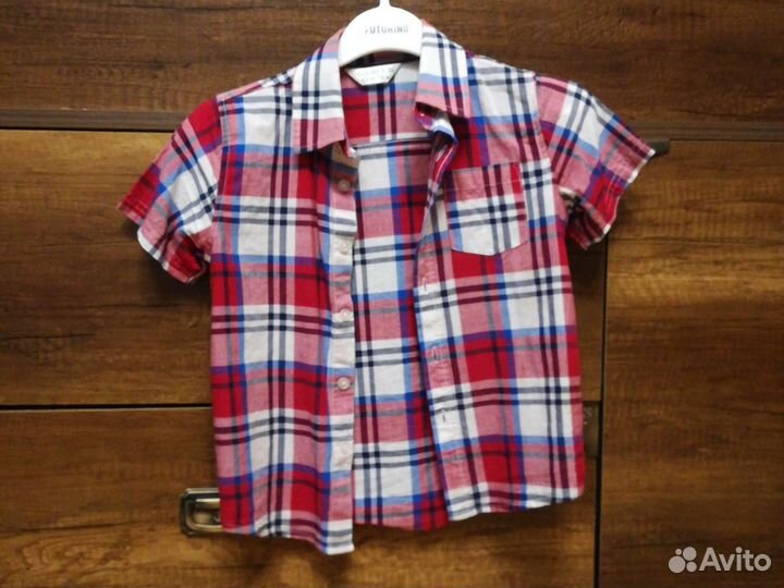 Рубашки мальчику 116 122