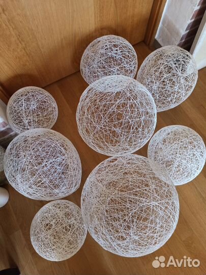 Новогодний декор шары handmade