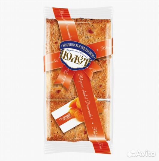 Слоёный десерт Полёт с Курагой 220 г