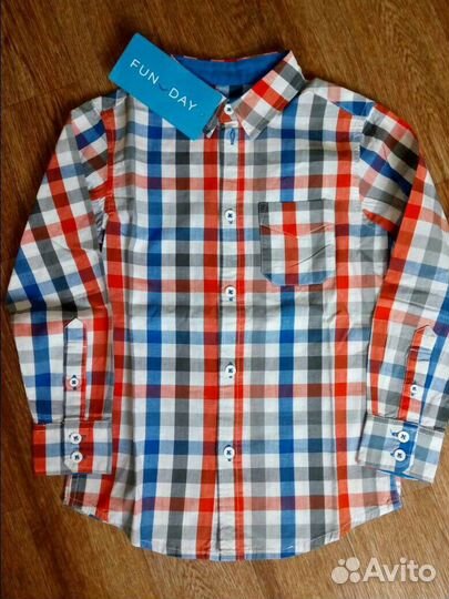 Рубашка новая 122