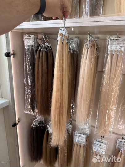 Волосы для наращивания на капсулах 5 stars