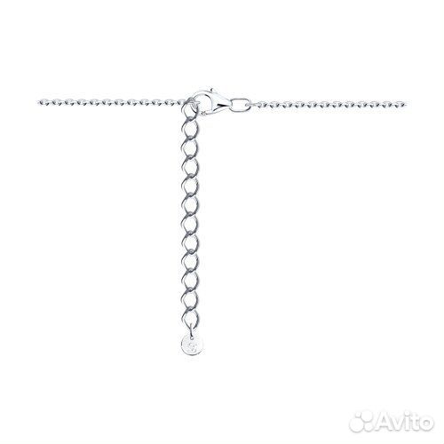 Колье sokolov из серебра, 94071227, р.38\42
