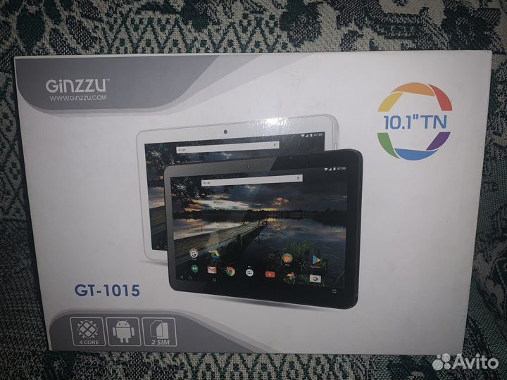 Планшет Ginzzu GT-1015