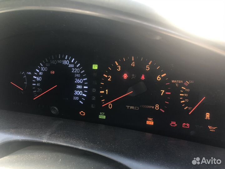 Редкая приборная панель TRD 320km/h