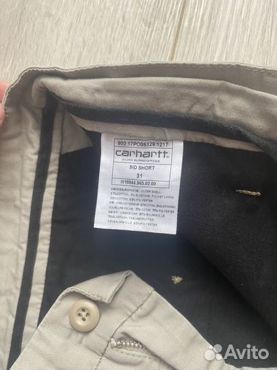 Шорты carhartt ориг