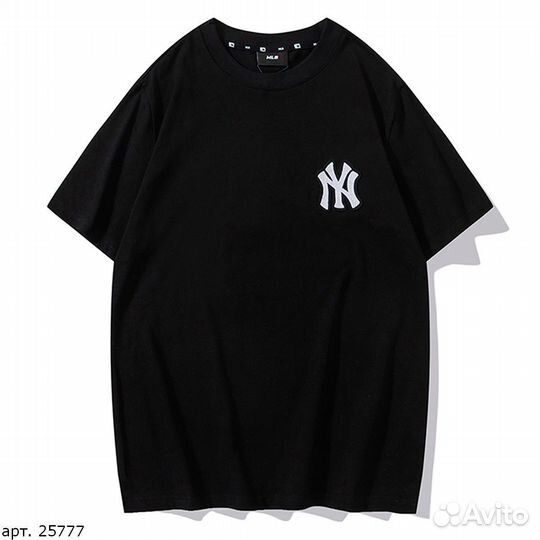 Футболка New York Yankees Чёрная