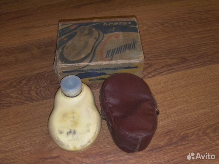 Механическая заводная бритва Спутник