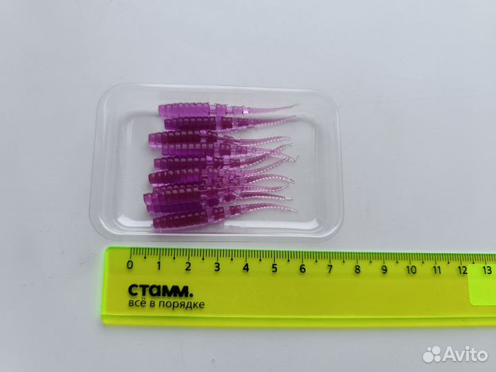Силиконовые приманки для микроджига