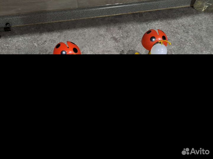Люсьра и светильники Божья коровка