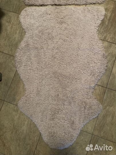 Натуральная овечья шкурка-коврик IKEA