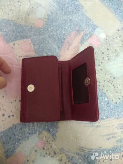 Женский кошелёк из натуральной кожи морского скота