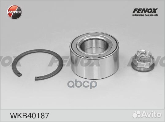 Подшипник ступицы, комплект зад прав/лев WK