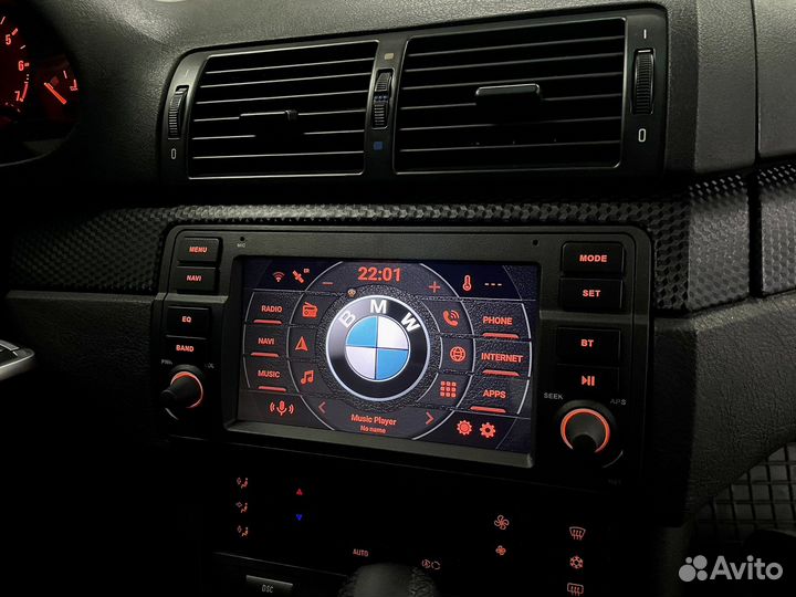 BMW e46 адроид магнитола