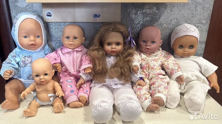 Пупсы разные