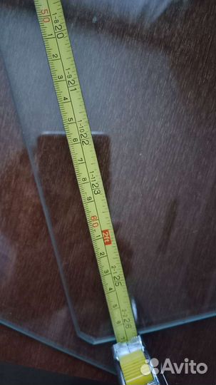 Набор стеклянных полок с креплениями