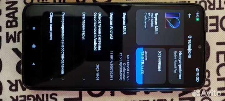 Xiaomi redmi note 8 pro 6 64gb