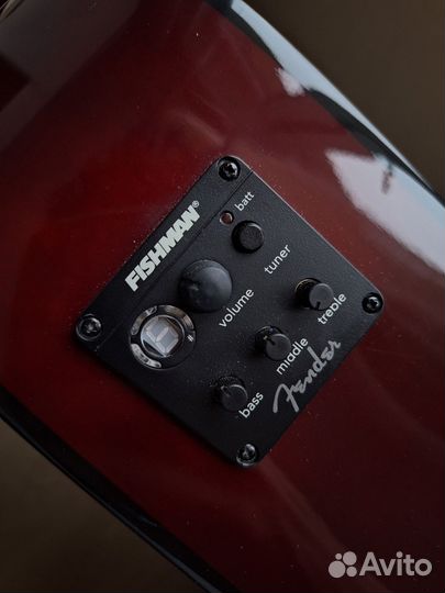 Электроакустическая гитара fender squier sa-105ce