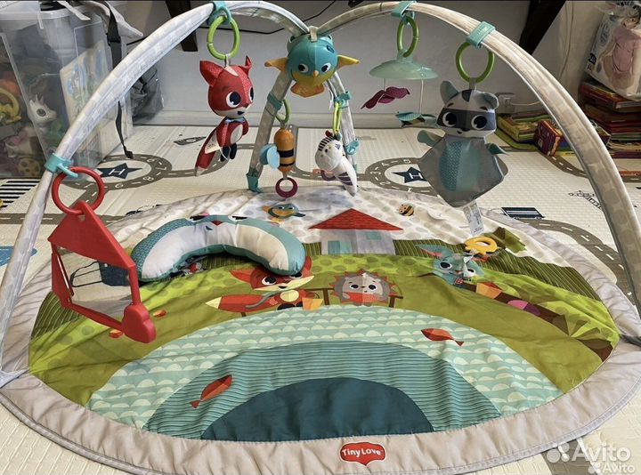 Развивающий коврик Tiny love Солнечная полянка