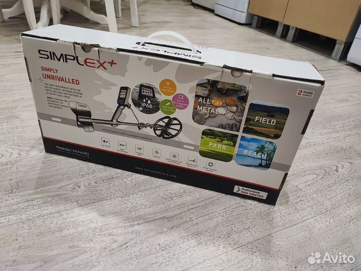 Металлоискатель nokta makro simplex plus