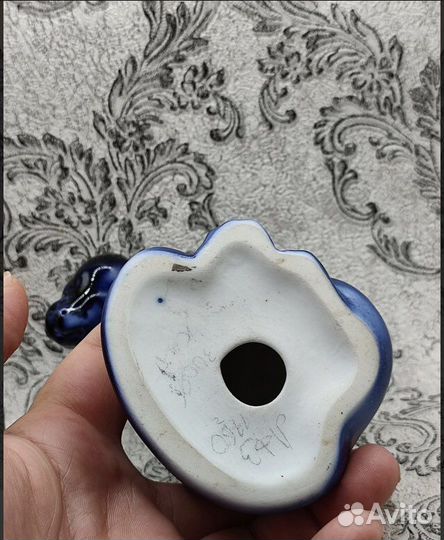 Фарфоровая статуэтка.Пантера лфз Редкая