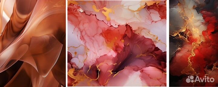 Интерьерные картины цветы 1